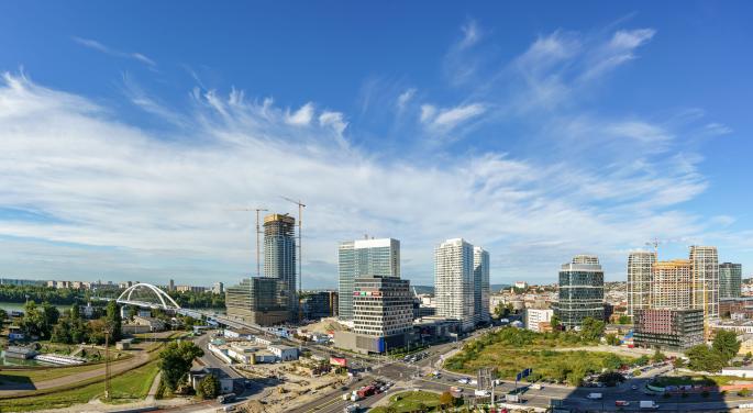 Prvy slovensky mrakodrap Eurovea Tower