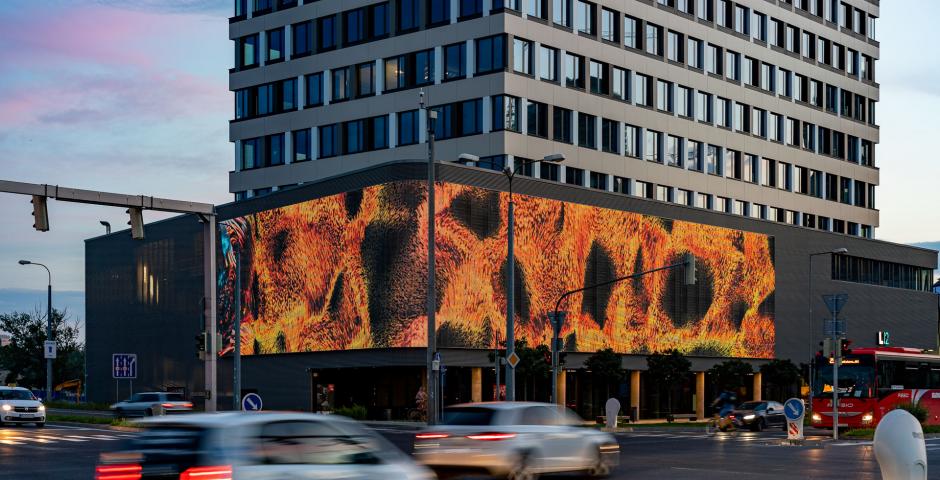 najvacsia LED fasada