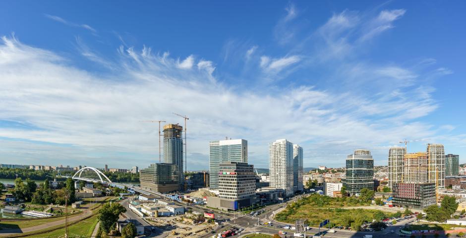 Prvy slovensky mrakodrap Eurovea Tower