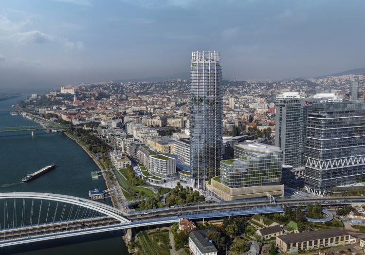 Zona Eurovea City sa rozrasta